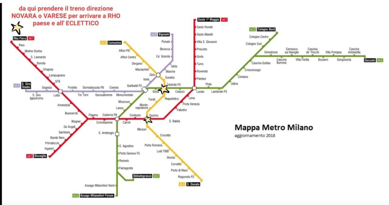 Eclettico Apartman Rho Kültér fotó
